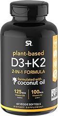 Sports Research Vegan Vitamin D3 + K2 Supplement with, used for sale  Delivered anywhere in USA 