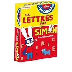 Incollables lettres simon d'occasion  Livré partout en Belgiqu