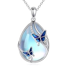 Schmetterling mondstein kette gebraucht kaufen  Wird an jeden Ort in Deutschland