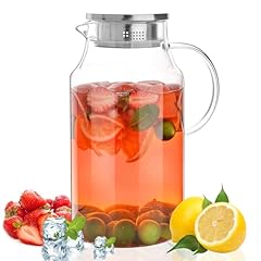 128oz glass pitcher for sale  Delivered anywhere in USA 