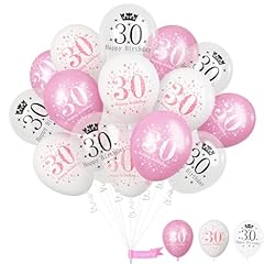 Pink 30th birthday for sale  Delivered anywhere in UK