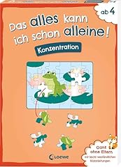 Schon alleine konzentration gebraucht kaufen  Wird an jeden Ort in Deutschland