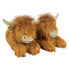 Scottish cow slippers for sale  Delivered anywhere in UK
