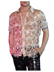 Wdirara men sequin for sale  Delivered anywhere in USA 