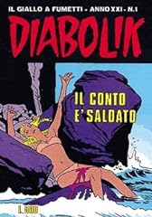 Diabolik anno n.1 usato  Spedito ovunque in Italia 