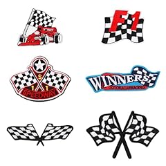 6pcs racing patches for sale  Delivered anywhere in UK