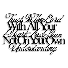 Proverbs trust lord for sale  Delivered anywhere in USA 