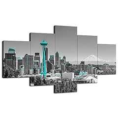 Wall art seattle for sale  Delivered anywhere in USA 