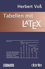 Tabellen latex gebraucht kaufen  Wird an jeden Ort in Deutschland