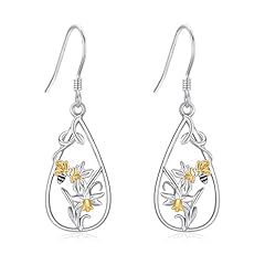 Daylinlove daffodil earrings for sale  Delivered anywhere in UK
