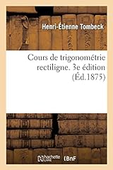 Cours trigonométrie rectilign for sale  Delivered anywhere in UK
