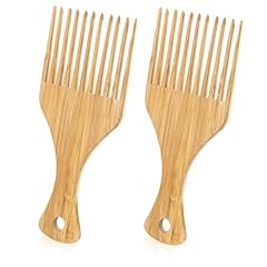 2pcs bamboo comb for sale  Delivered anywhere in USA 