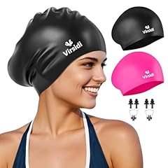 Pack swim cap for sale  Delivered anywhere in USA 