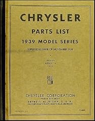 1939 chrysler parts for sale  Delivered anywhere in USA 