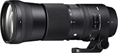 Sigma 150-600mm F5-6.3 DG OS HSM, Objetivo para cámara réflex Nikon F (150 - 600 mm, f/5 - 6.3), negro segunda mano  Se entrega en toda España 