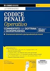 Codice penale operativo usato  Spedito ovunque in Italia 