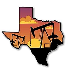 Used, Texas Oil Field Landscape Sticker Decal for Cars, Cups, for sale  Delivered anywhere in USA 