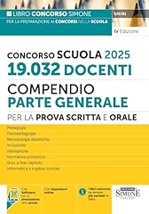 Concorso scuola 2025 usato  Spedito ovunque in Italia 