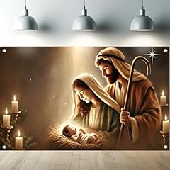 Saoplasa nativity backdrop for sale  Delivered anywhere in USA 