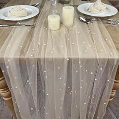 Pearl table runner for sale  Delivered anywhere in UK