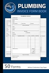 Plumbing invoice form for sale  Delivered anywhere in USA 