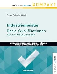 Industriemeister basisqualifik gebraucht kaufen  Wird an jeden Ort in Deutschland