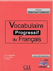 Vocabulaire progressif frança d'occasion  Livré partout en Belgiqu