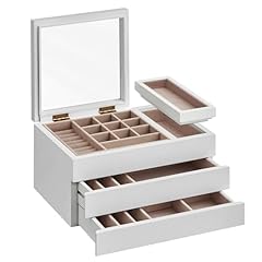 Songmics wooden jewellery for sale  Delivered anywhere in UK