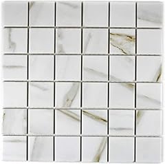 Piastrelle mosaico calacatta usato  Spedito ovunque in Italia 