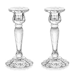 Crystal candle holders for sale  Delivered anywhere in UK