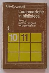 Automazione biblioteca. materi usato  Spedito ovunque in Italia 