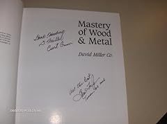 Mastery wood metal for sale  Delivered anywhere in USA 
