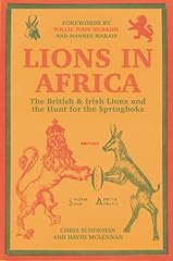 Lions africa british for sale  Delivered anywhere in Ireland