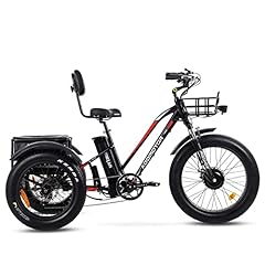 Addmotor Motan Electric Tricycle, 24" Fat Tire Electric for sale  Delivered anywhere in USA 