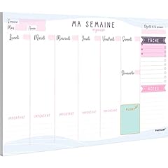 Packlist planning semaine d'occasion  Livré partout en France