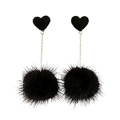 Black pom pom for sale  Delivered anywhere in USA 