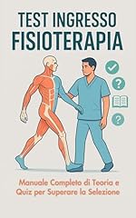 Test ingresso fisioterapia usato  Spedito ovunque in Italia 