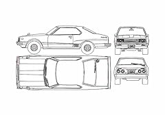 Photo blueprint datsun for sale  Delivered anywhere in UK