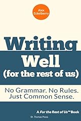 Writing well grammar. for sale  Delivered anywhere in USA 