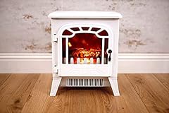 HomeZone Electric Fire - Metal Portable Free Standing for sale  Delivered anywhere in Ireland