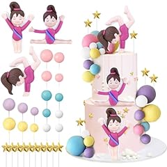 Keeparty gymnastics cake for sale  Delivered anywhere in UK