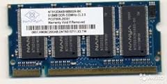 Nanya nt512d64sh8b0gn 512 usato  Spedito ovunque in Italia 