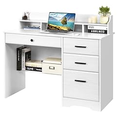 Maverickfurni white desk for sale  Delivered anywhere in USA 