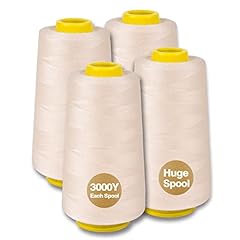 Serger Thread, All-Purpose Thread for Sewing, Ivory for sale  Delivered anywhere in Canada