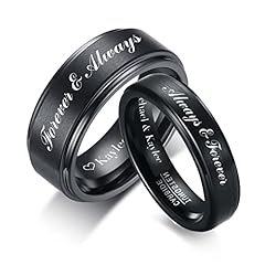 Personalized couple rings for sale  Delivered anywhere in USA 