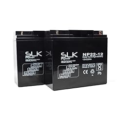 SLK Power Mobility Scooter AGM Battery Pair of 2 x for sale  Delivered anywhere in UK