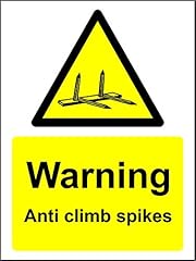 Warning anti climb for sale  Delivered anywhere in UK