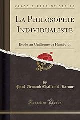 Philosophie individualiste ét d'occasion  Livré partout en France