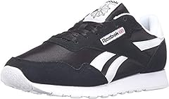 Reebok Men's Classic Nylon Walking Shoe, US Black/White,, used for sale  Delivered anywhere in USA 