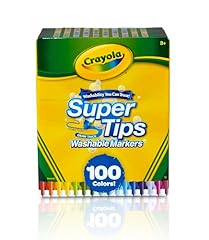 Crayola super tips usato  Spedito ovunque in Italia 